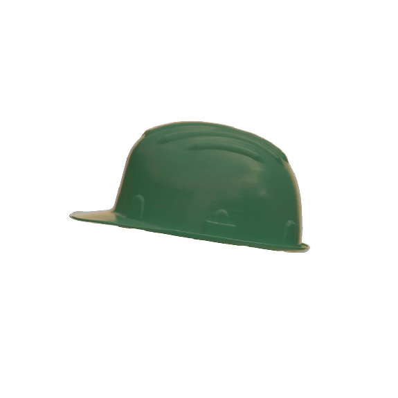 Coverguard - Casque de sécurité vert HDPE GOELAND-Lire la description