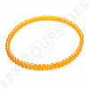 Courroie trapézoidale double crantée polyuréthane DC6X277 La