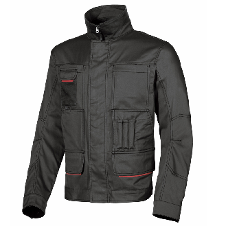 U-Power - Veste de travail noire SHAKE-Lire la description