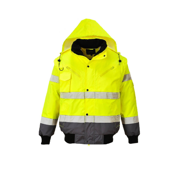 Portwest - Blouson bicolore HV - C465 Portwest - Blouson bicolore HV - C465-Lire la description