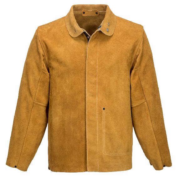 Portwest - Veste de soudeur en cuir - SW34 Portwest - Veste de soudeur en cuir - SW34-Lire la description
