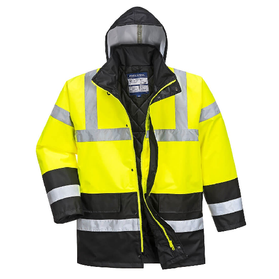 Portwest - Parka Bicolore Traffic HV - S466-Lire la description