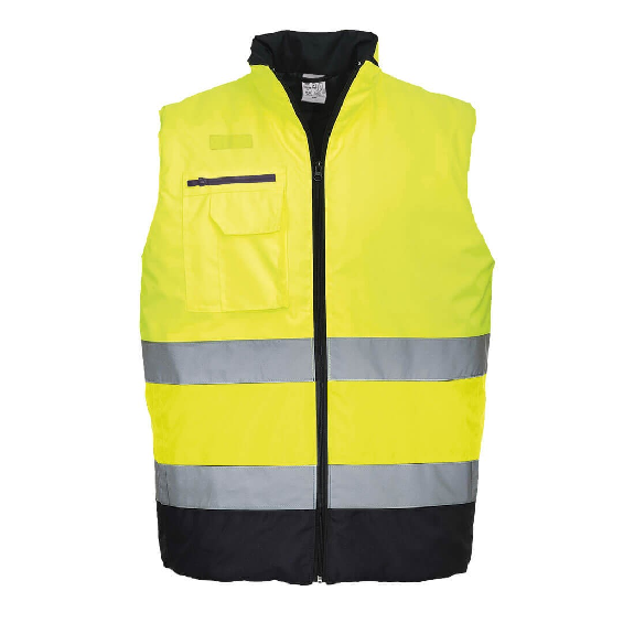 Portwest - Gilet bicolore HV - S267 Portwest - Gilet bicolore HV - S267-Lire la description