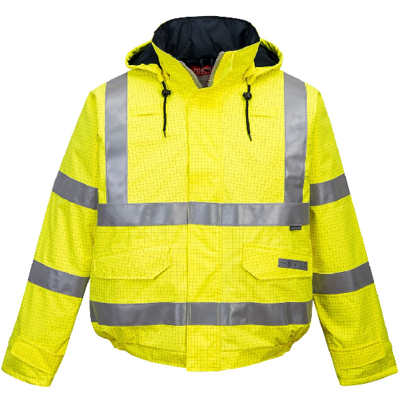 Portwest - Blouson pilote pluie Bizflame HV - S773-Lire la description