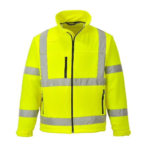 Portwest - Veste softshell Classic HV (3 couches) - S424 Portwest - Veste softshell Classic HV (3 couches) - S424-Lire la description