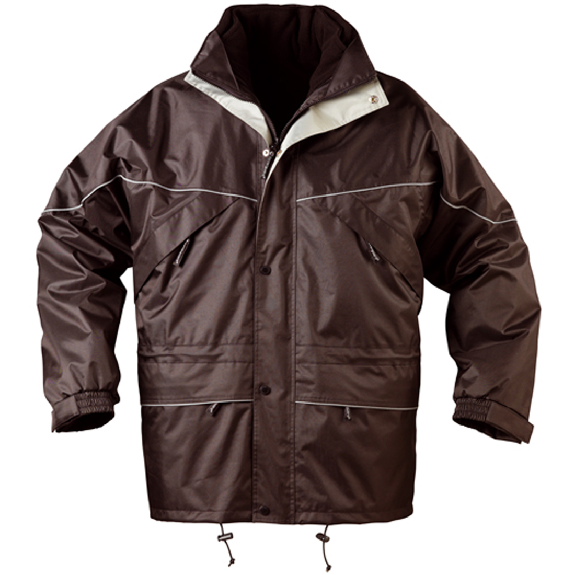 Coverguard - Parka thermique enduit PVC noire ISA Coverguard - Parka thermique enduit PVC noire ISA-Lire la description