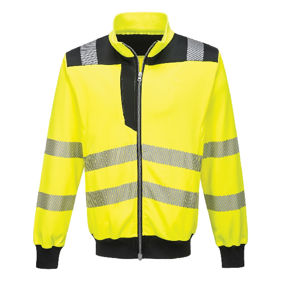 Portwest - Sweat-shirt Zippé PW3 HV - PW370 Portwest - Sweat-shirt Zippé PW3 HV - PW370-Lire la description