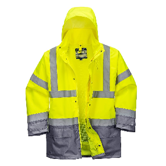 Portwest - Parka bicolore Executive 5 en 1 HV - S768-Lire la description