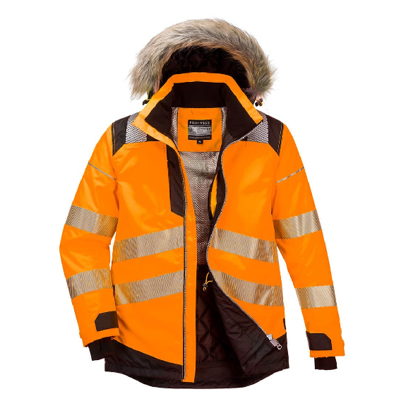 Portwest - Parka Hiver haute visibilité PW3-Lire la description