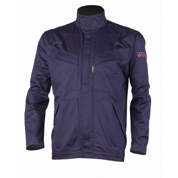 Coverguard - Veste bleu foncé multi-risques STELLER Coverguard - Veste bleu foncé multi-risques STELLER-Lire la description