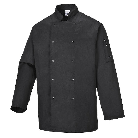 Portwest - Veste de cuisine Suffolk - C833 Portwest - Veste de cuisine Suffolk - C833-Lire la description