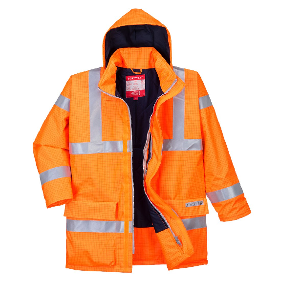 Portwest - Parka pluie Bizflame multirisques HV - S778 Portwest - Parka pluie Bizflame multirisques HV - S778-Lire la description