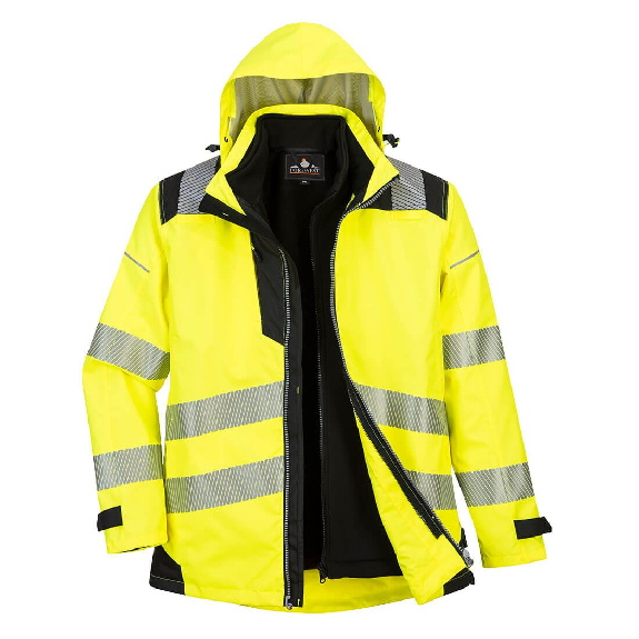 Portwest - Blouson 3-en-1 haute visibilité PW3-Leggi tutto