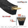 Courroie trapézoidale lisse Red Power 3 SPB1250 Ld