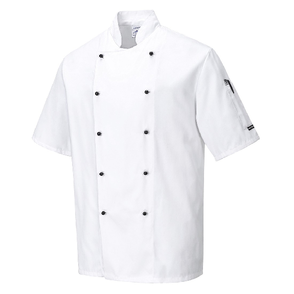 Portwest - Veste de cuisine Kent - C734 Portwest - Veste de cuisine Kent - C734-Lire la description