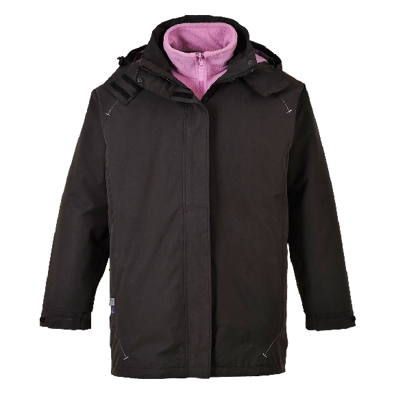 Portwest - Parka 3 en 1 Elgin Femme - S571 Portwest - Parka 3 en 1 Elgin Femme - S571-Lire la description