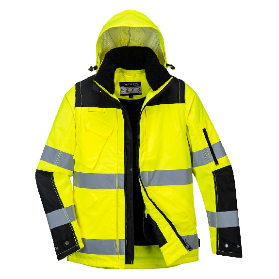 Portwest - Blouson 3 en 1 Pro HV - C469 Portwest - Blouson 3 en 1 Pro HV - C469-Lire la description