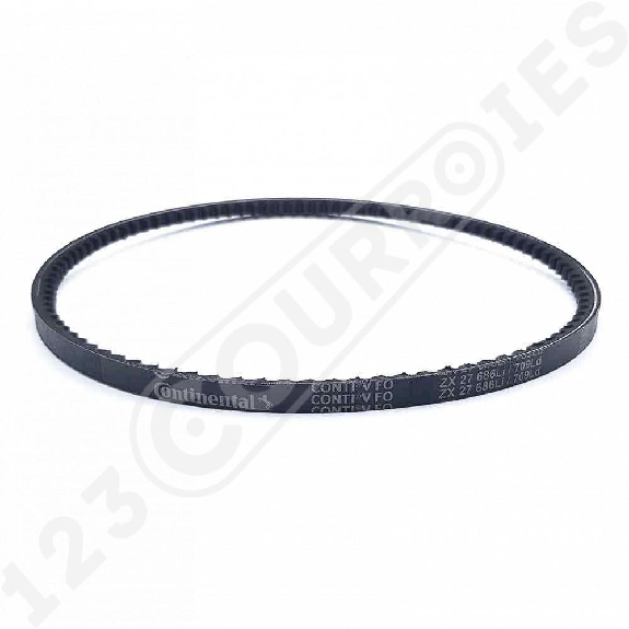 Courroie trapézoidale crantée Conti V FO ZX27 10 x 687 Li / 709 Ld-Leggi tutto