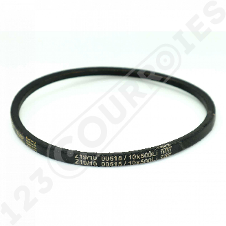 Courroie trapézoidale lisse Texrope S84 Z19 / 10 00538/10 x 500 Li-Lire la description