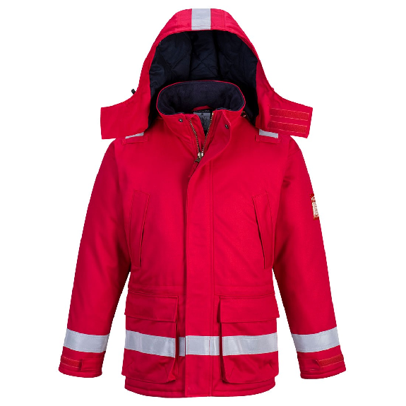 Portwest - Parka hiver FR antistatique - FR59 Portwest - Parka hiver FR antistatique - FR59-Lire la description