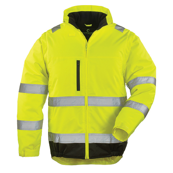 Coverguard - Veste 2 en 1 HI-WAY HV jaune Xtra classe 2 Coverguard - Veste 2 en 1 HI-WAY HV jaune Xtra classe 2-Lire la description
