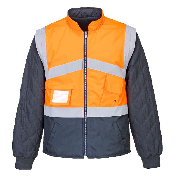 Portwest - Gilet bicolore réversible HV - S769 Portwest - Gilet bicolore réversible HV - S769-Lire la description