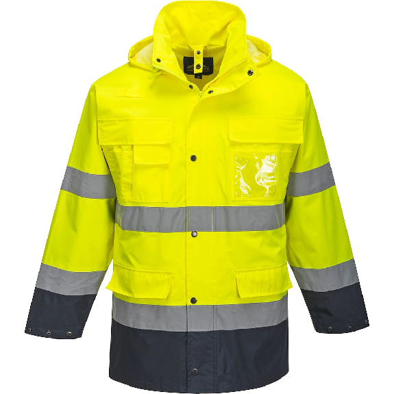 Portwest - Parka HV 3 en 1 - S162 Portwest - Parka HV 3 en 1 - S162-Lire la description