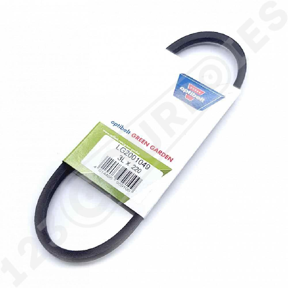 Courroie renforcée kevlar pour tondeuse 3L220 qualité professionnelle-Lire la description
