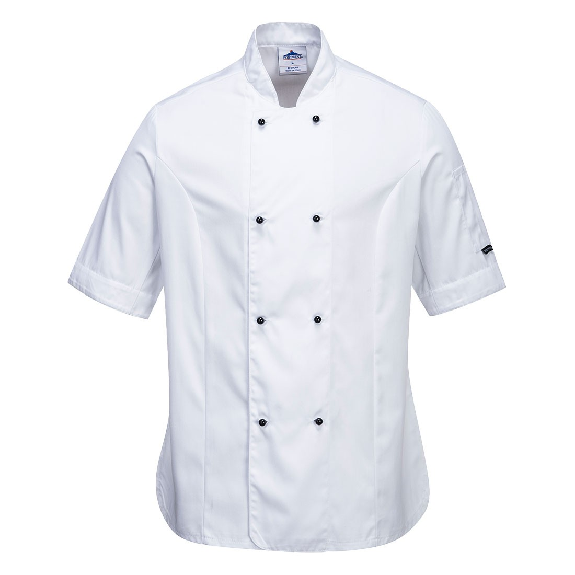 Portwest - Veste de Chef manches courtes Rachel Femme - C737 Portwest - Veste de Chef manches courtes Rachel Femme - C737-Lire la description