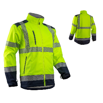 Coverguard - Veste Softshell HV jaune KAZAN-Lire la description