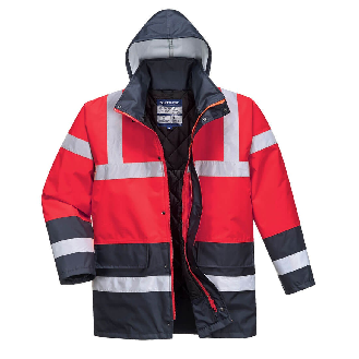 Portwest - Parka Bicolore Traffic HV - S466-Lire la description