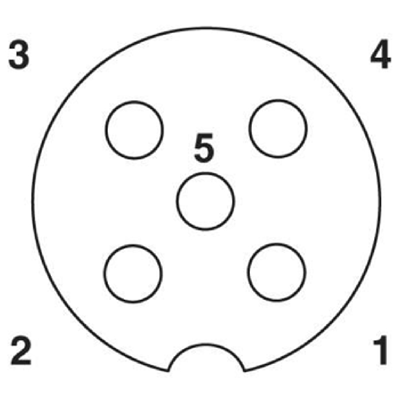 Répartiteur 6xM12 5p PNP; Câble PUR/PVC 10m-Lire la description