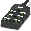 Répartiteur 6xM12 5p PNP; Câble PUR/PVC 10m