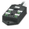Répartiteur 4xM12A 4p PNP; Câble PUR/PVC 10m