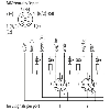 Répartiteur 8xM12 5p; Câble 30m PUR 16x0,5+3x1.0, UL/CSA