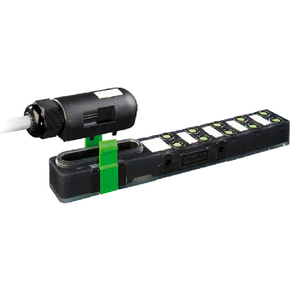 Répartiteur 10xM8 3p; Conduct déb. câble PUR 10x0,34+2x0,75, 10m Répartiteur 10xM8 3p; Conduct déb. câble PUR 10x0,34+2x0,75, 10m-Lire la description