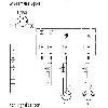 Répartiteur 10xM8 3p; Conduct déb. câble PUR 10x0,34+2x0,75, 10m