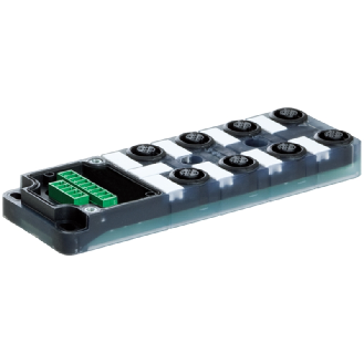 Repartiteur Exact12 8xM12, 4 poles, PNP, LED, nu sans connecteur-Lire la description