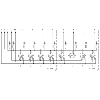 Repartiteur Exact12 8xM12, 4 poles, PNP, LED, nu sans connecteur