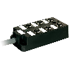 Répartiteur 6xM12 5p LED PNP; Câble PUR/PVC 12x0.34+3×0.7, 5m