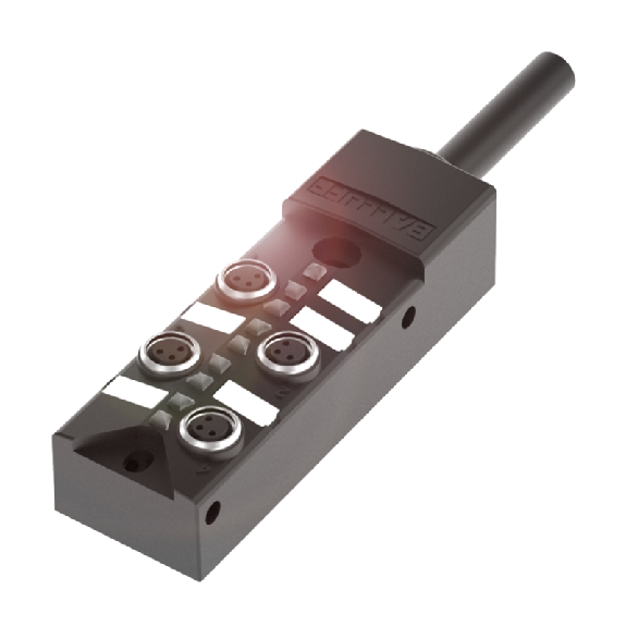 Répartiteur 4xM8 3p; Câble PUR Noir Cpc 5m-Lire la description
