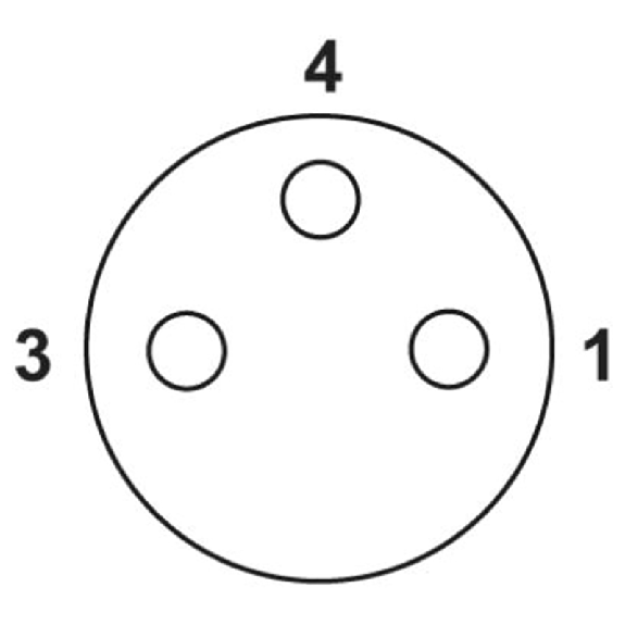 Coupleur en T M08A Mâle Droit 3p/2x M08A Fem Droit 3p (parrallèle)-Lire la description