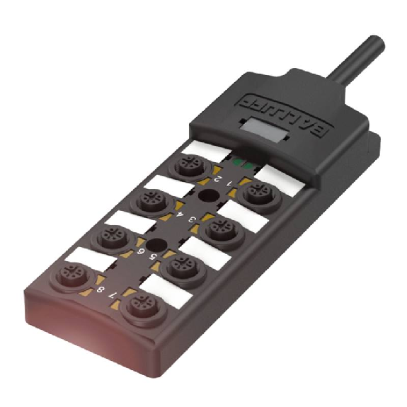 Répartiteur passif 8xM12 5p PNP / Câble 20m PUR-Lire la description