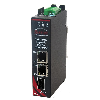 Convertisseur média 3p 2xRJ45 Gigabit, 1xFIBRE SFP Gigabit