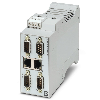 Convertisseur série (RS-232/422/485) 4x D-SUB9- Ethernet (2x RJ45)
