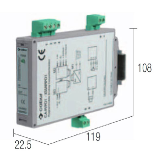 Convertisseur programmable de signaux analogiques, 15-36Vdc-Lire la description