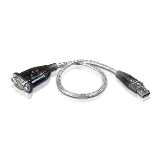 Convertisseur USB<>RS232 , USB v1,1 , 230Kbps, long: 35 cm-Lire la description