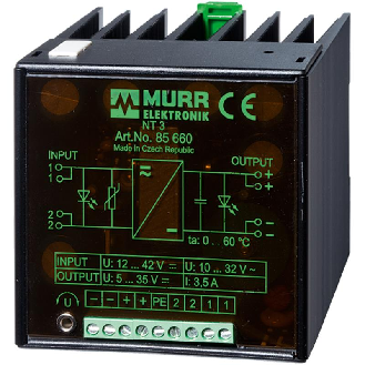 Convertisseur AC/DC ou DC/DC E.10..32VAC /12...42VDC /S.5..35VDC 3.A-Lire la description