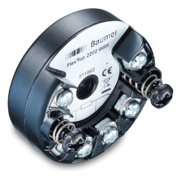 Convertisseur Pt100 / 4-20mA 2 fils 12 bit, DIN Forme B-Lire la description