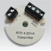 Convertisseur prog. tête de sonde 4-20mA 2 fils - Pt100 2 ou 3fils